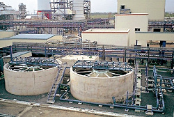 Service water treatment