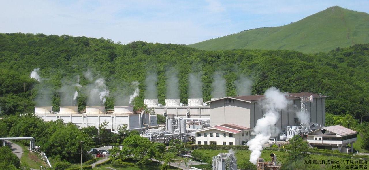 地熱発電プラント