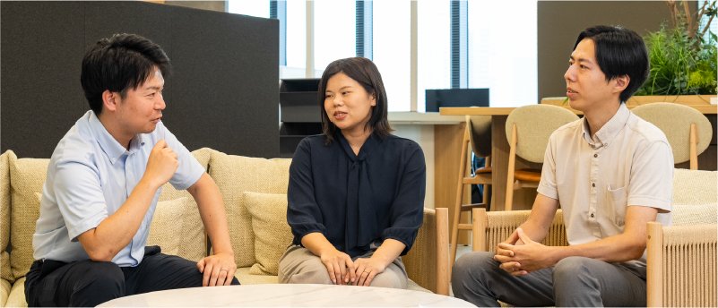 先輩社員座談会