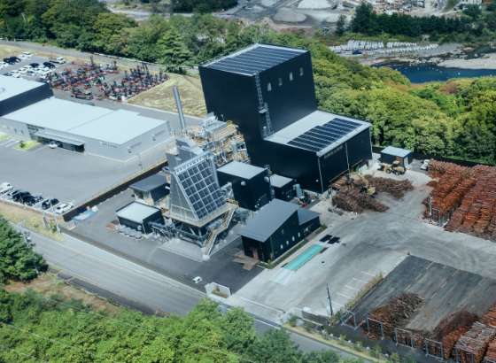 信州ウッドパワー株式会社向け林業用バイオマスプラント新設工事の特長 信州ウッドパワー株式会社向け林業用バイオマスプラント新設工事の特長