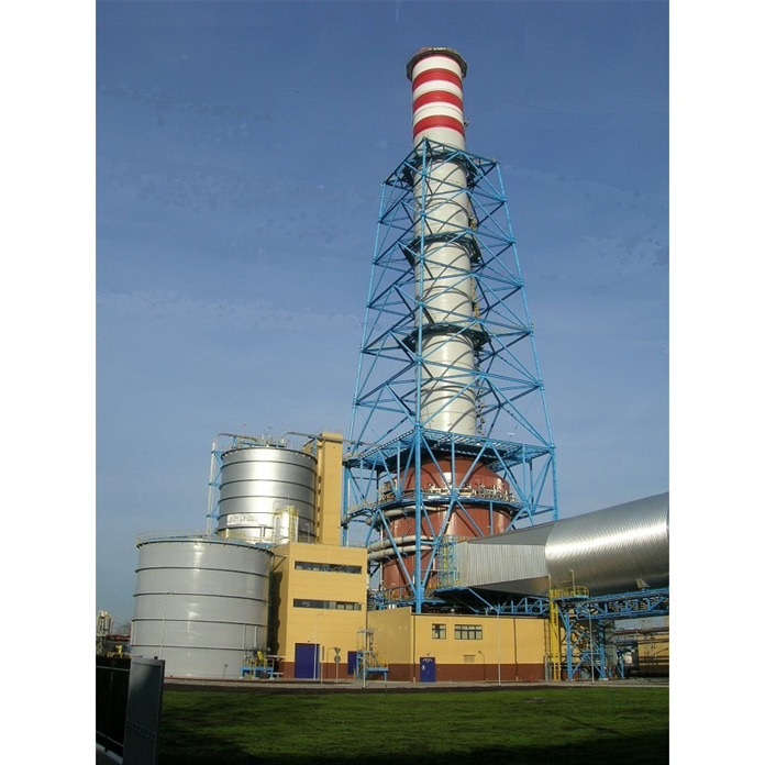 ポーランド・コジェニッチェ発電所に納入した排煙脱硫装置