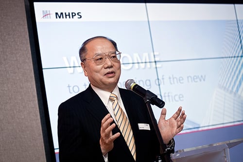 MHPS安藤社長によるスピーチ