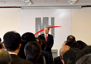 MHPS安藤社長による年頭挨拶の様子2