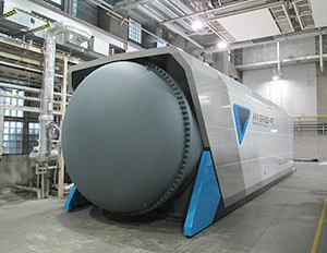 東京ガス（株）千住テクノステーションに設置された MHPSの250キロワット級SOFC