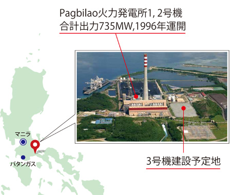フィリピン向け石炭火力発電設備をフルターンキー契約で受注　韓国の大林産業と共同で