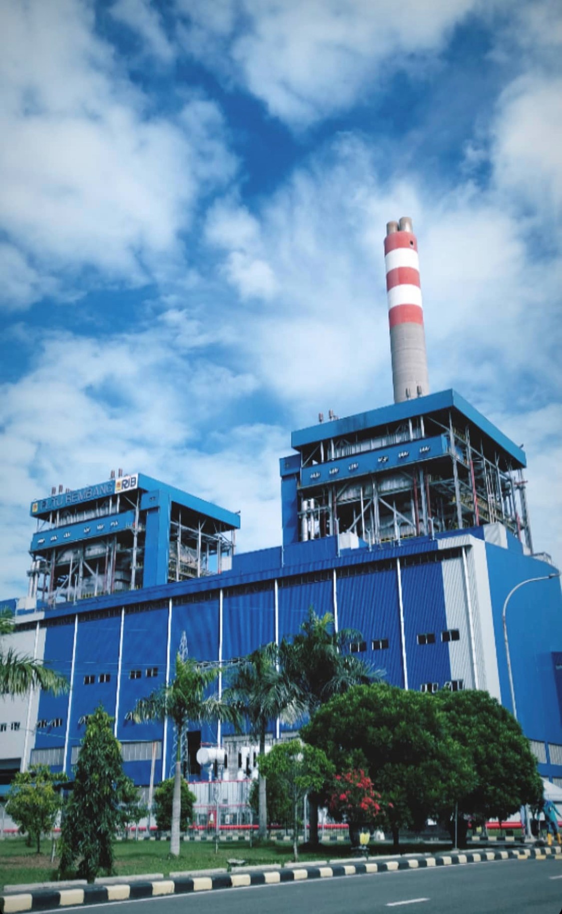 インドネシアの石炭火力発電所