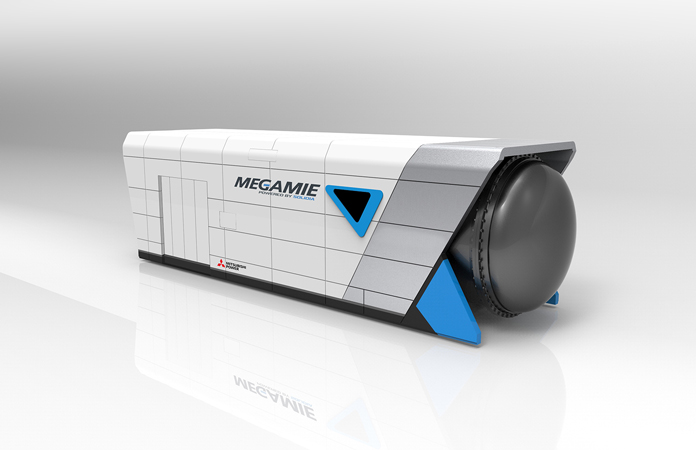 SOFC（固体酸化物形燃料電池）「MEGAMIE」