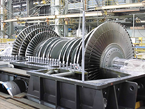 Steam turbine for geothermal power plant