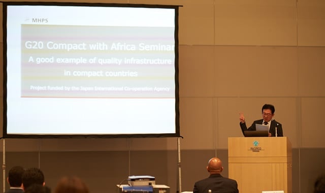 MHPS introduces projects in Tunisia and Egypt at "G20 Compact with Africa Seminar"