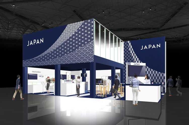Image of Japan Pavilion (Courtesy of the Ministry of the Environment)