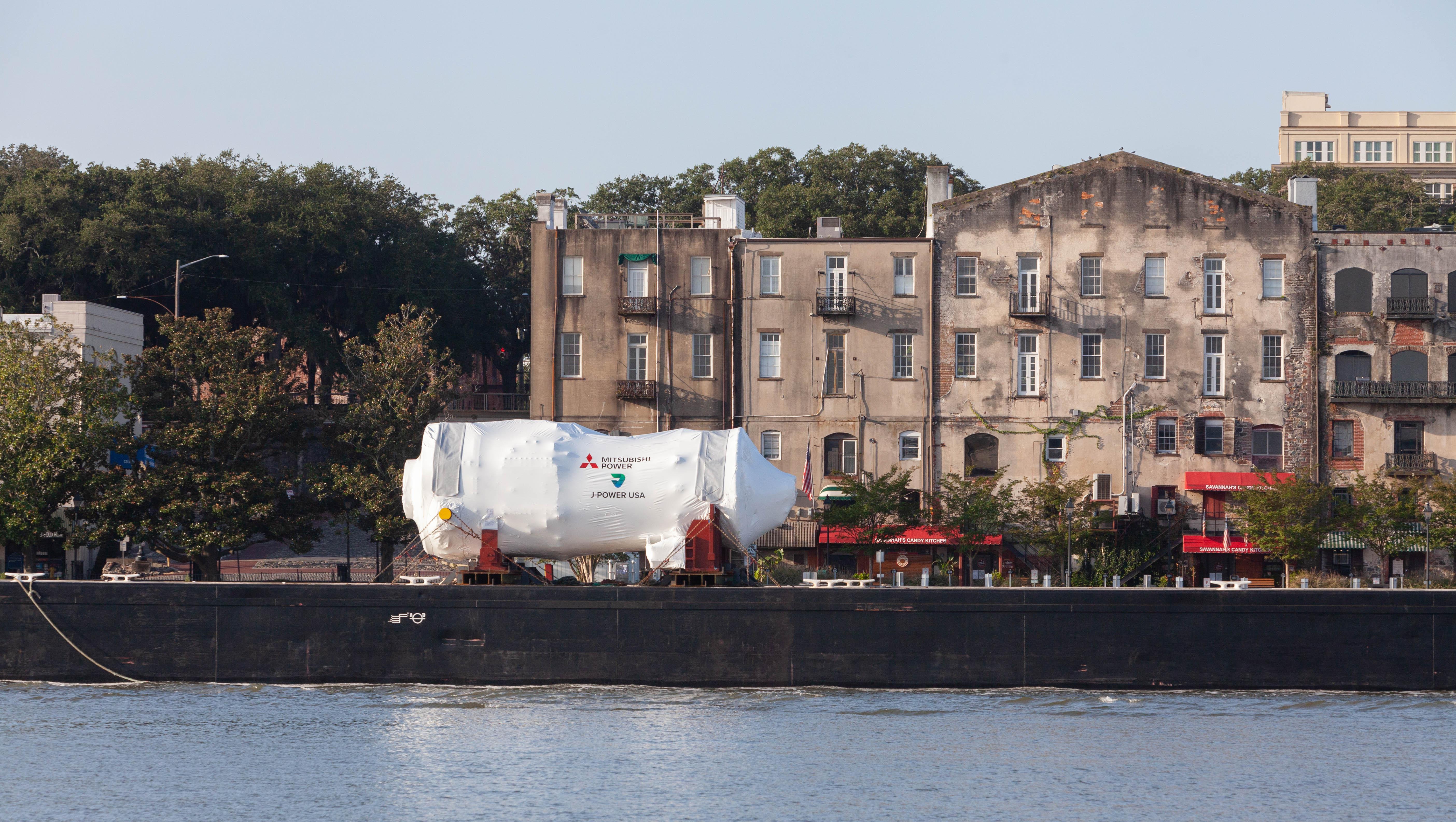 JAC Under Way on the Savannah River