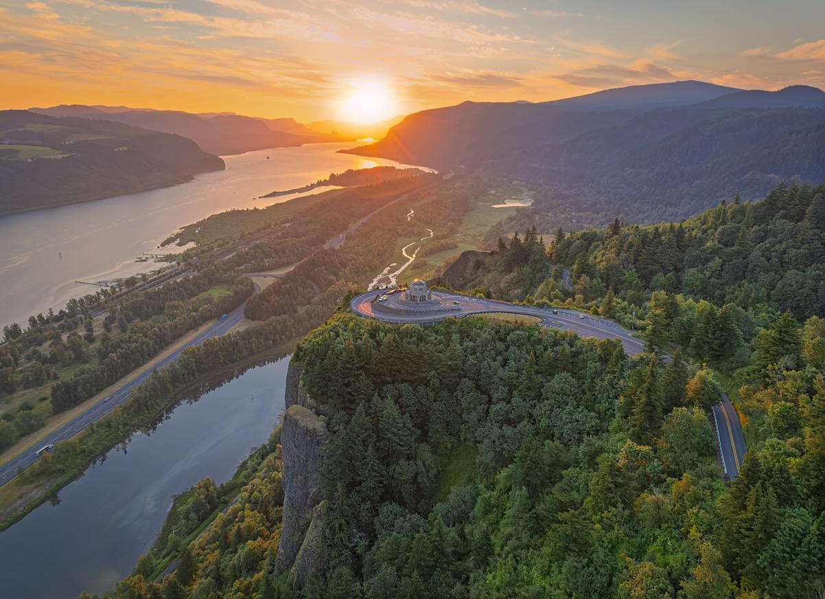 Sunrise in Oregon 