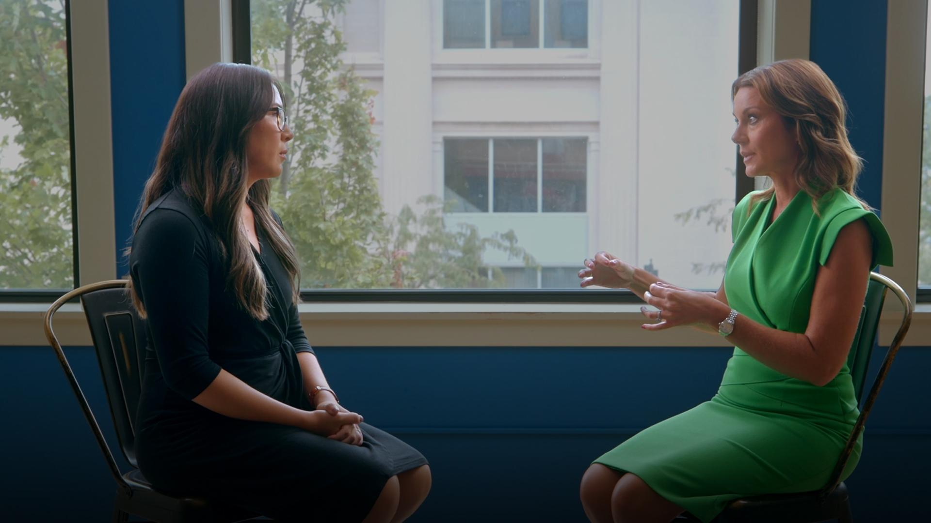Behind the scenes of Lightbulb Moments Episode 3, with Aryn Bordelon and Nicole Bateman
