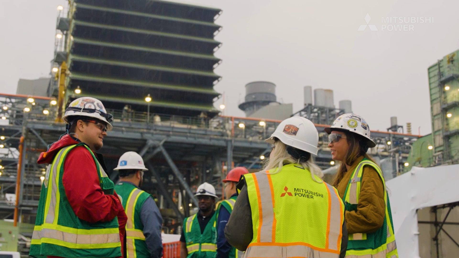 Workers on-site at Plant McDonough-Atkinson