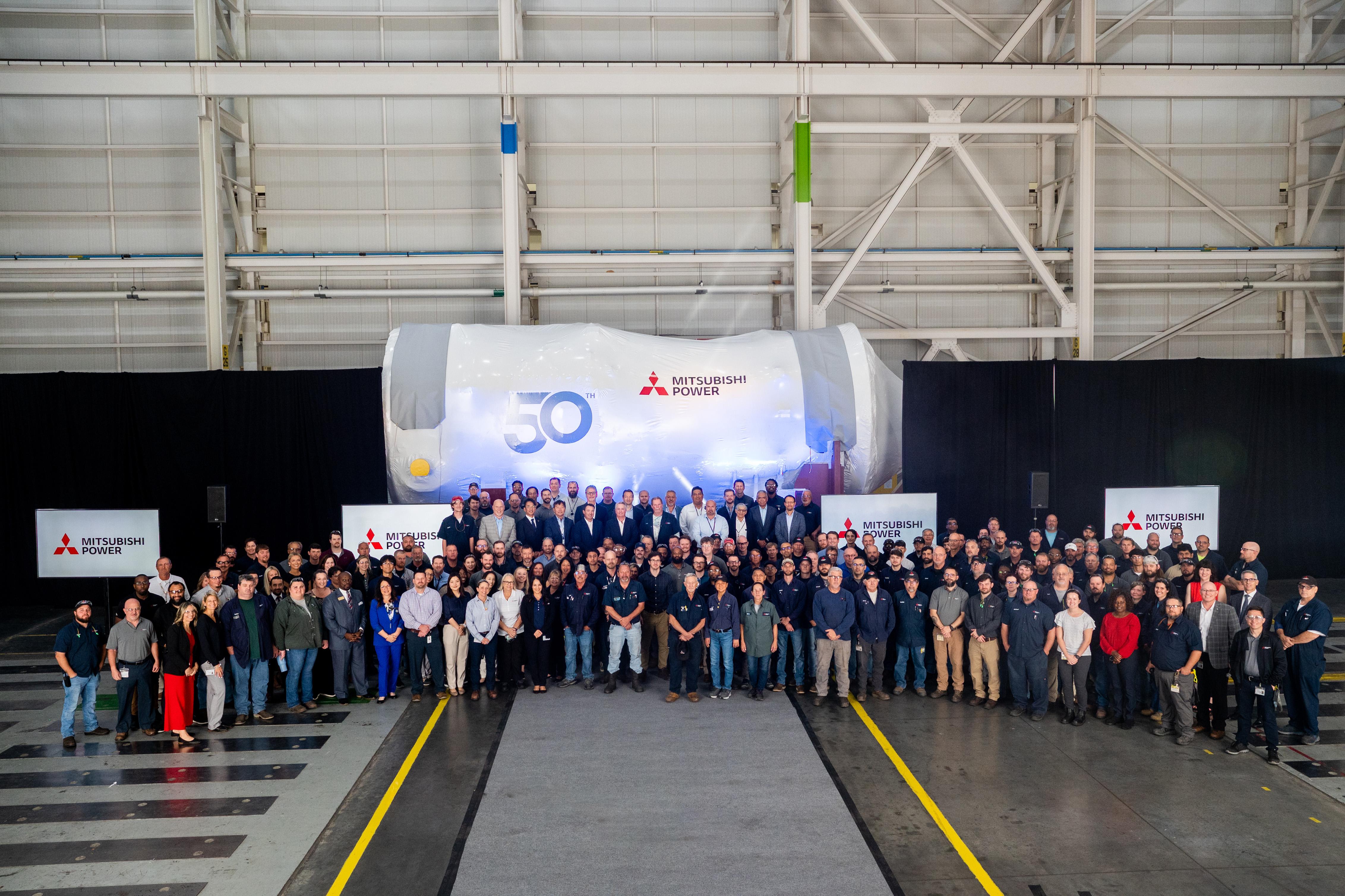 50th Gas Turbine Delivery