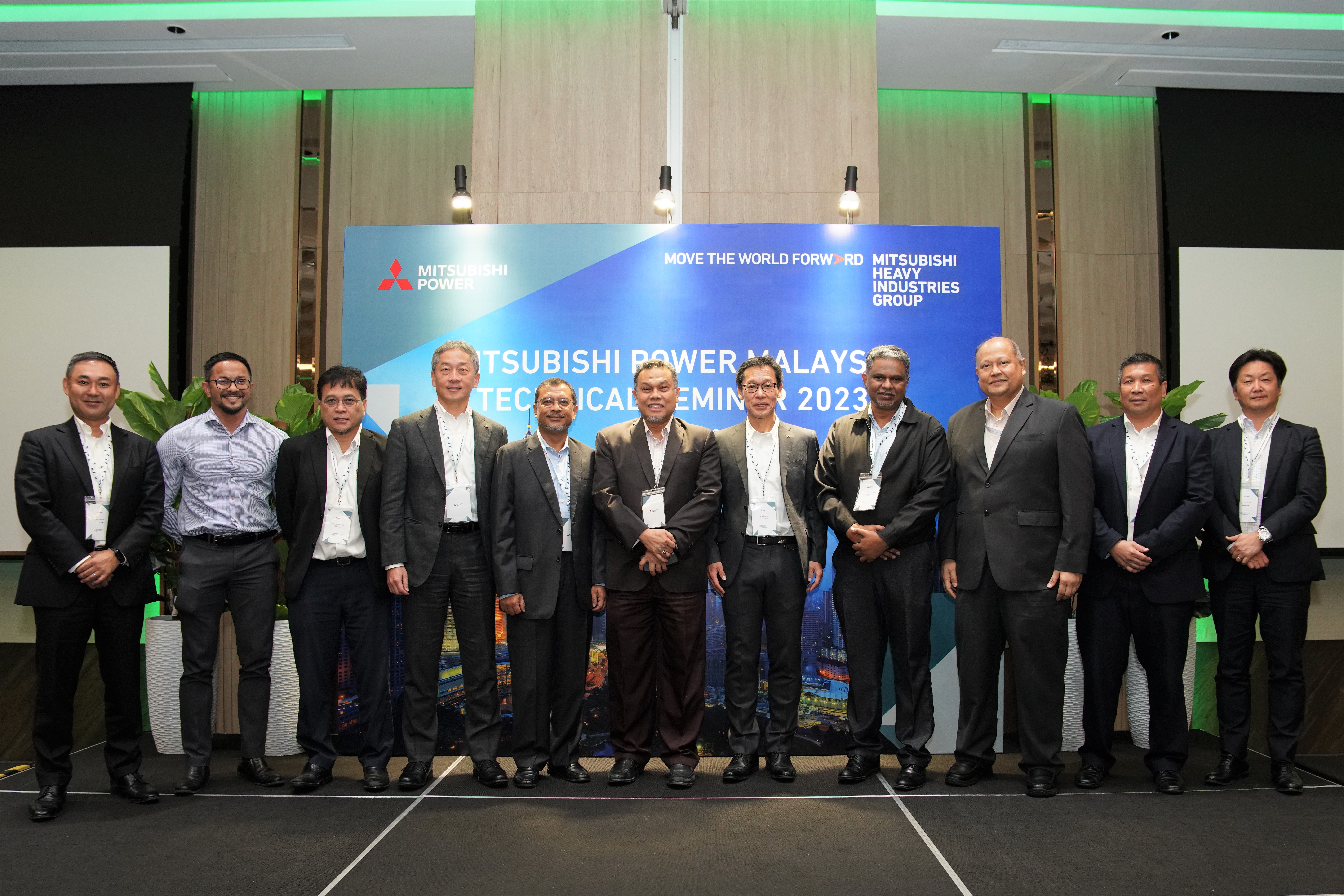 Executive attendees at the Mitsubishi Power Malaysia Technical Seminar 2023