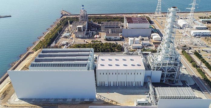 T-Point 2, Mitsubishi Power’s combined cycle power plant validation facility at Takasago Works in Hyogo Prefecture, Japan.