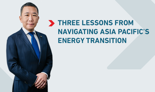 Three Lessons from Navigating Asia Pacific's Energy Transition