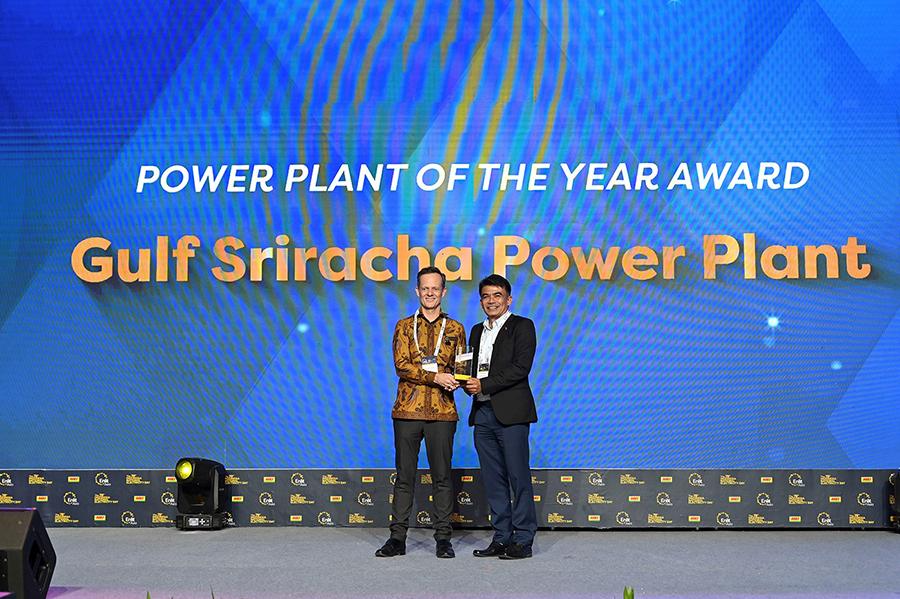 Gulf Sriracha Power Plant awarded "Power Plant of the Year" at Enlit Asia 2023