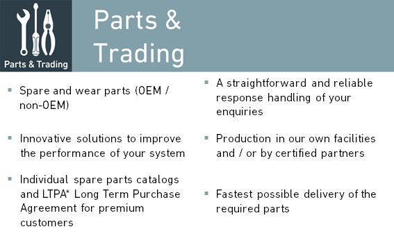 Parts & Trading