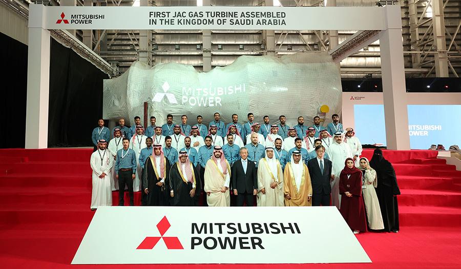 Inauguration Ceremony for the First Locally Assembled JAC Gas Turbine