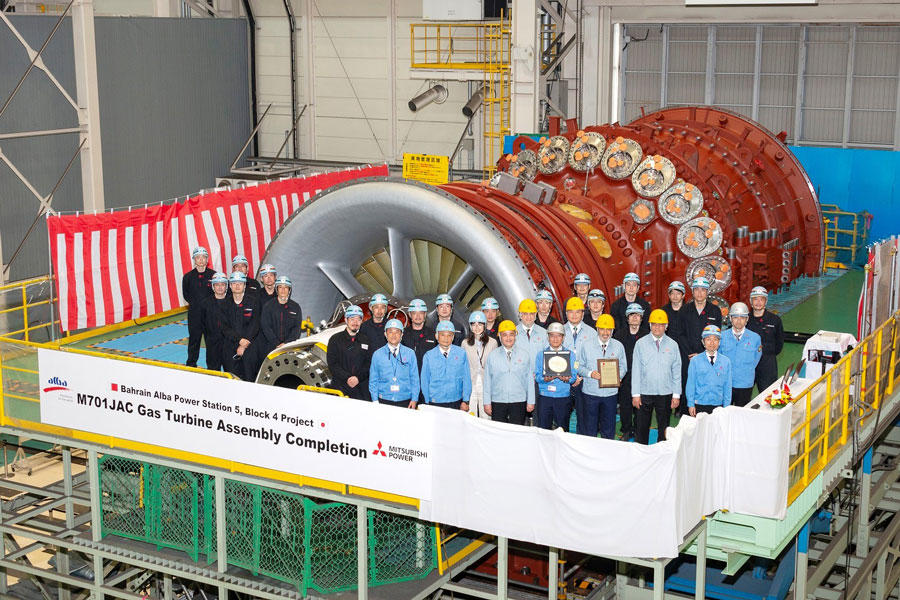 Group photo at Takasago Machinery Works