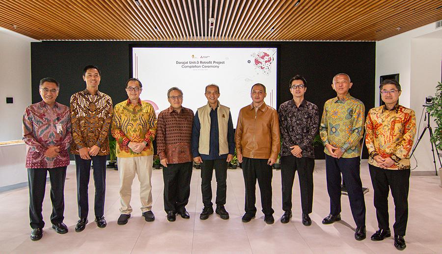 Completion ceremony and agreement signing ceremony