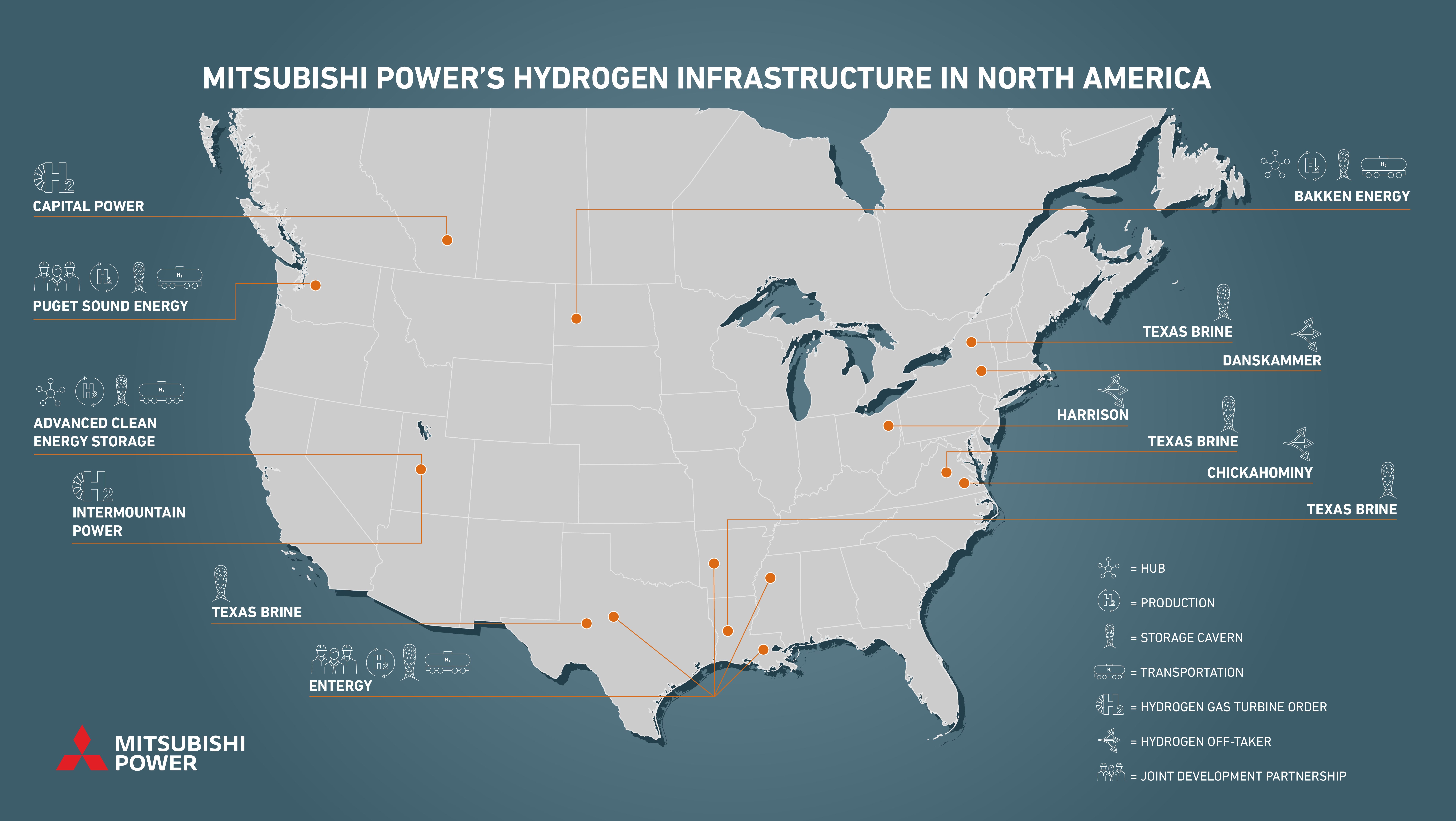 Hydrogen Infrastructure Map